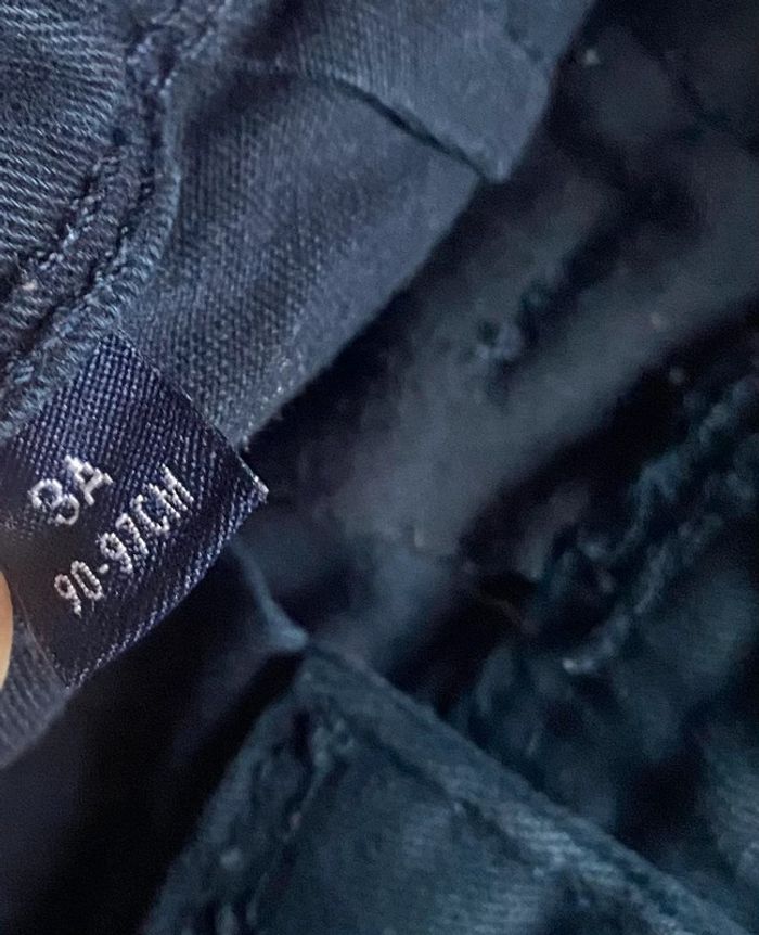 🔹Superbe bermuda cargo garçon bleu marine réglable 🔹 - photo numéro 4