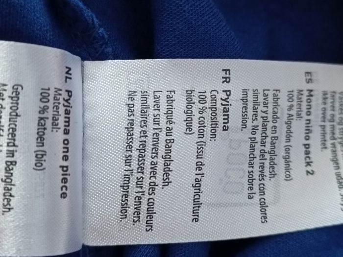 Pyjama enfant T 18/24 mois - photo numéro 8