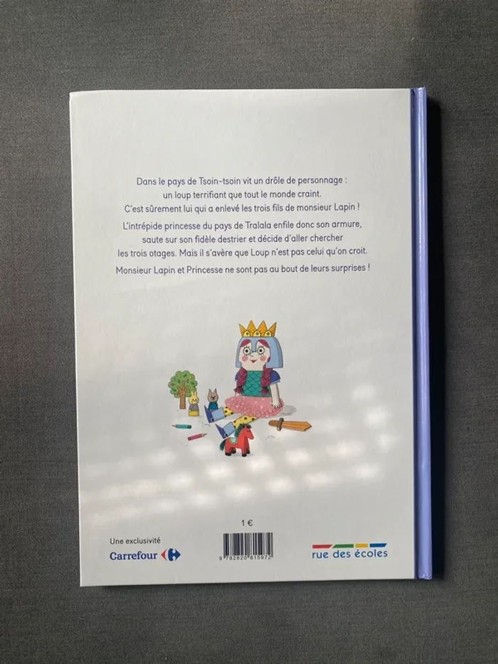 La princesse le lapin et le loup rue des écoles - photo numéro 2