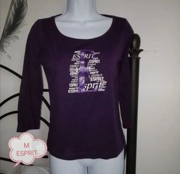 Tee shirt  ESPRIT manches 3/4 femme 38