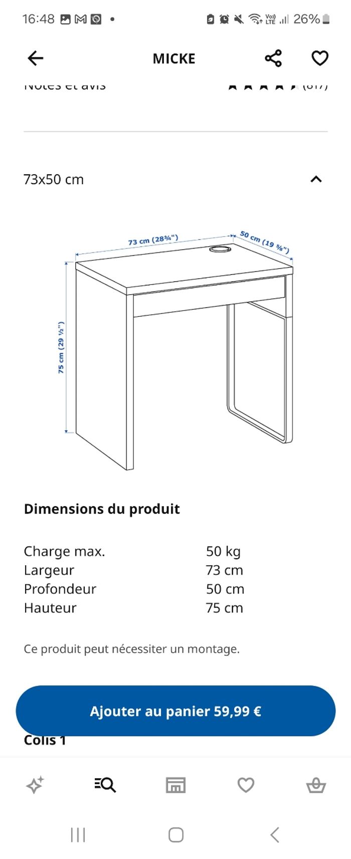 2 bureaux + 2 lampes + 2 chaises - photo numéro 8