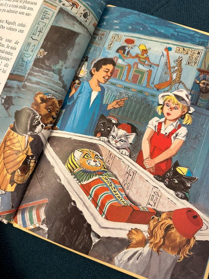 Caroline en Égypte livre de collection de Pierre Probst hachette bd - photo numéro 4