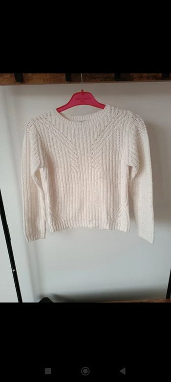 Pull maille hiver fille 8 ans