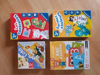Lot 4 jeux 2 ans+ Puzzles - Loto - Nathan - Ravensburger