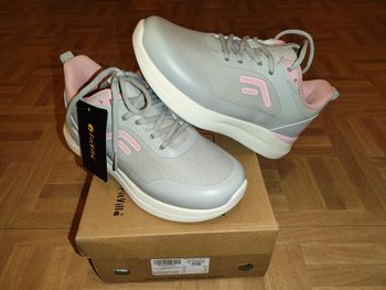 FitVille StepEase V2 Femme Chaussures de Gym violettes et grises taille 37