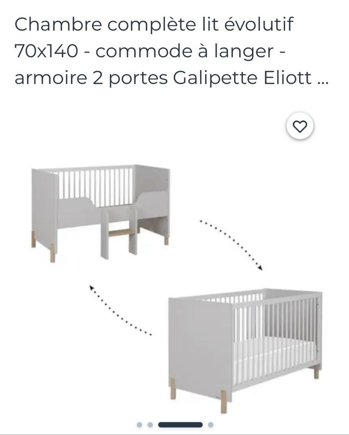 Chambre bébé Aubert Galipette Eliott - photo numéro 10