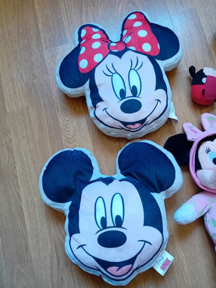 Lot de peluche minnie/mickey - photo numéro 2