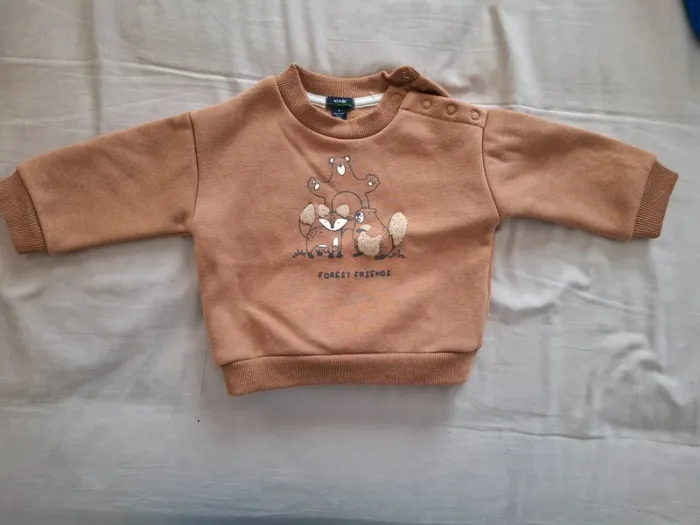 Sweat garçon 6mois Kiabi