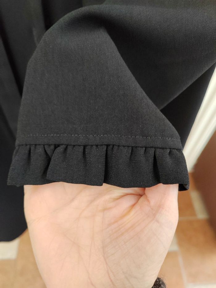 🖤Robe noire avec dentelle T36 Camaïeu - photo numéro 3