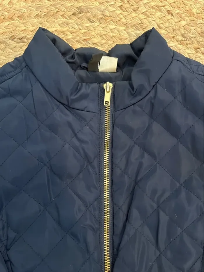 Veste matelassée bleue marine H&M - photo numéro 2