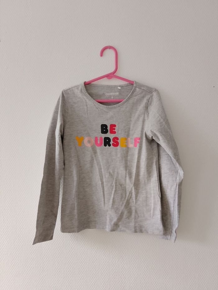 T-shirt gris orchestra 8 ans - photo numéro 2