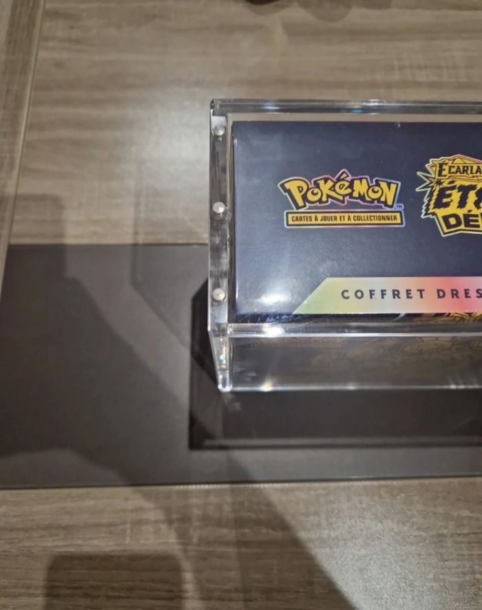 Protections acrylique pour etb pokemon - photo numéro 4
