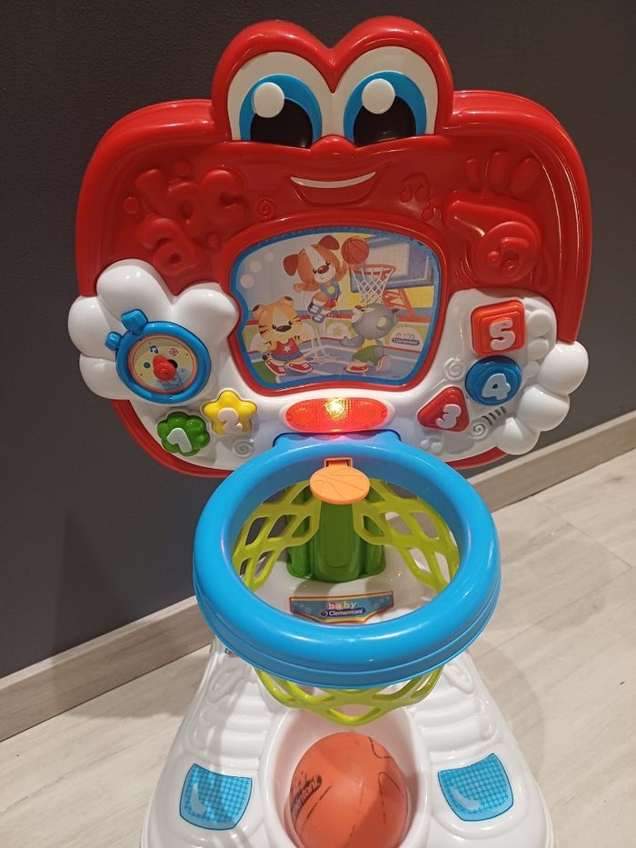 Panier de basket clementoni