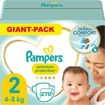 Lot de 270 couches pampers pour bébé 