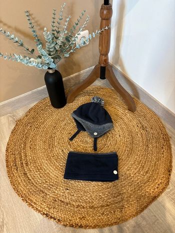 Tour de cou + bonnet Okaidi