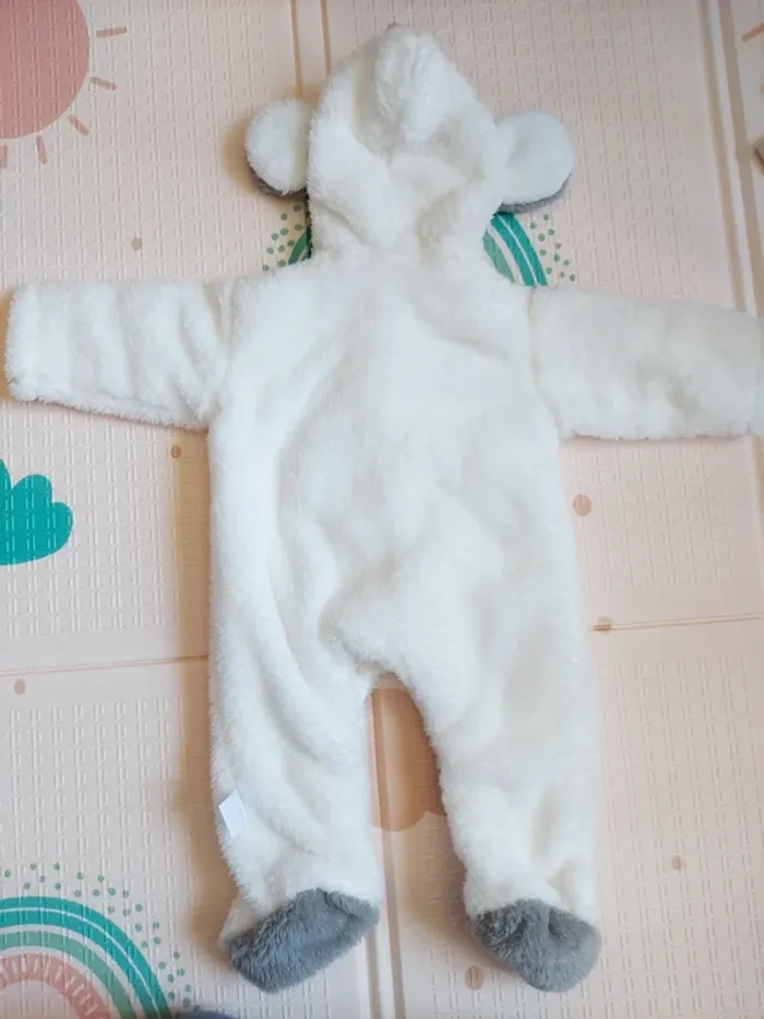 Combi pilote / grenouillère nounours - photo numéro 2