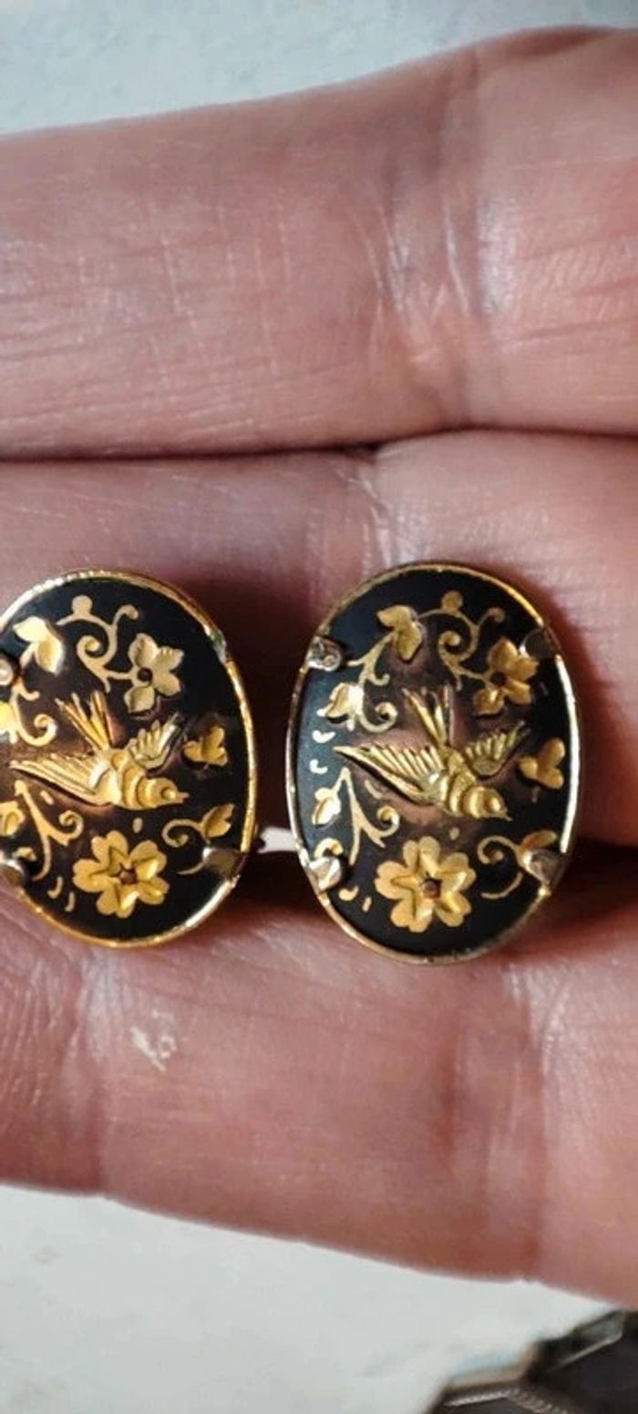 Clips d'oreilles bijou de Tolède - photo numéro 2