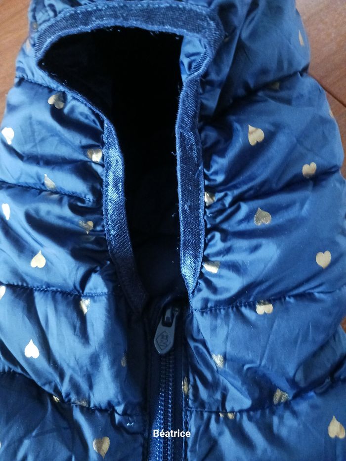 Petit anorak bleu marine. - photo numéro 4