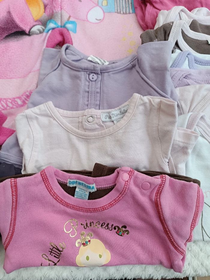 🔸Lot 22 Vêtements Bébé Fille 3 Mois🔸 - photo numéro 3