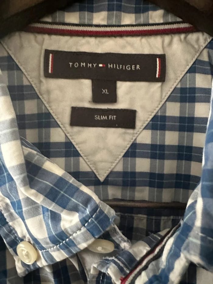 Chemise à carreaux taille XL Tommy Hilfiger - photo numéro 3
