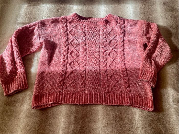 Pull maille chenille - photo numéro 2