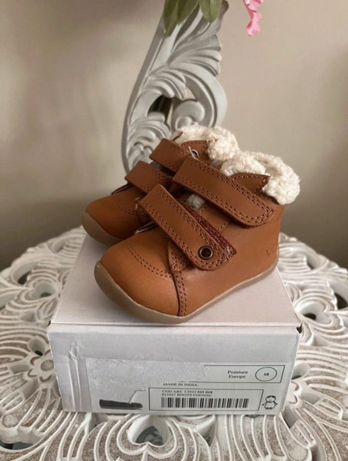 Bottines Vertbaudet garçon T18