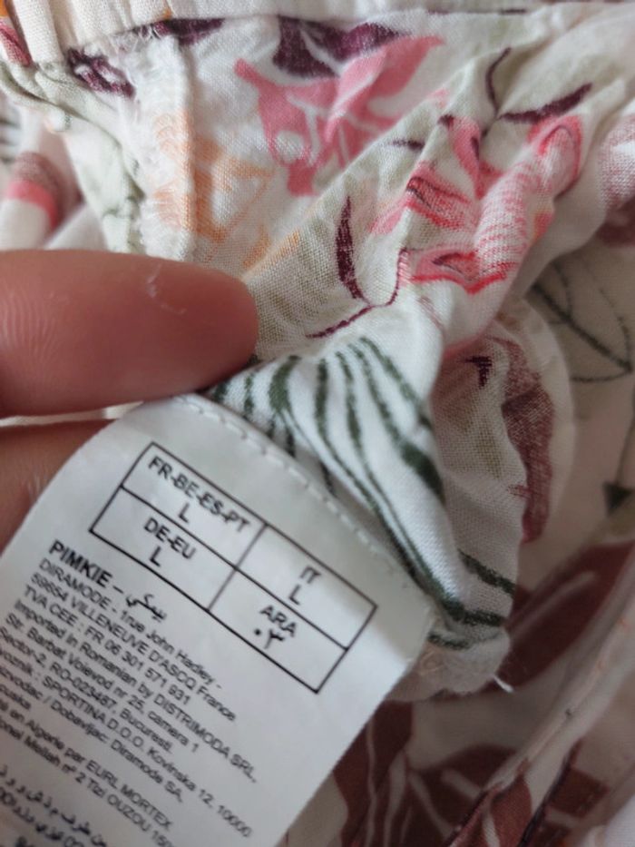 Pantalon léger feuillage Pimkie L/40 - photo numéro 3