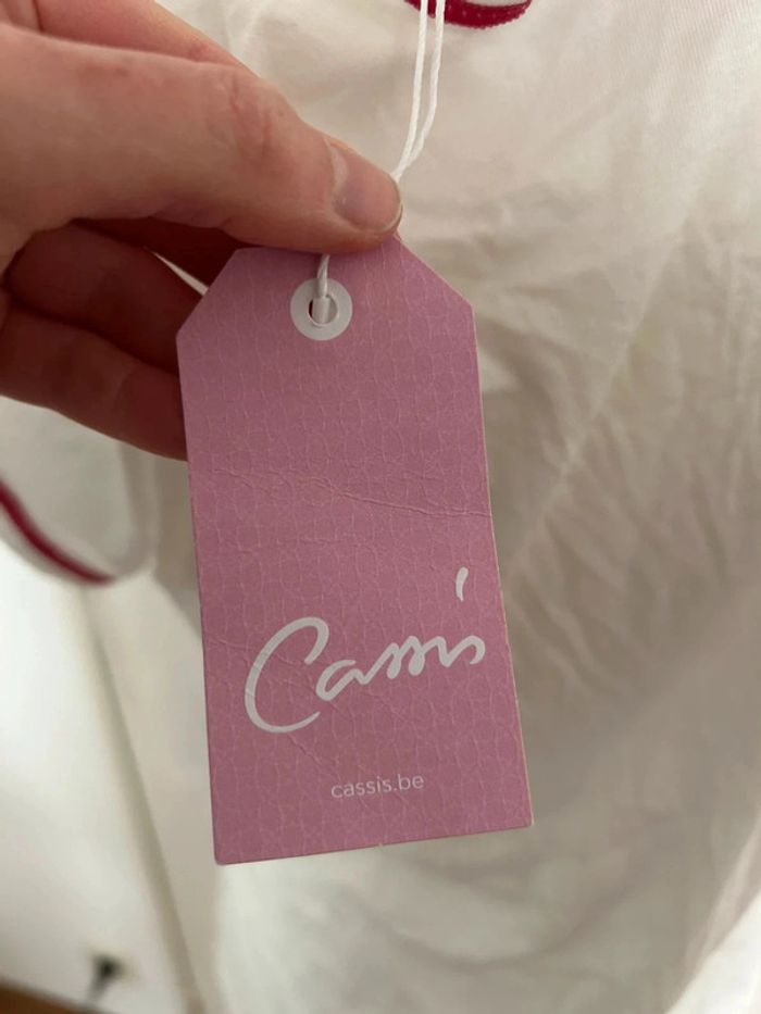 T shirt a dessin cassis - photo numéro 3