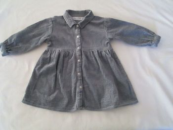 Robe velours côtelé Zara