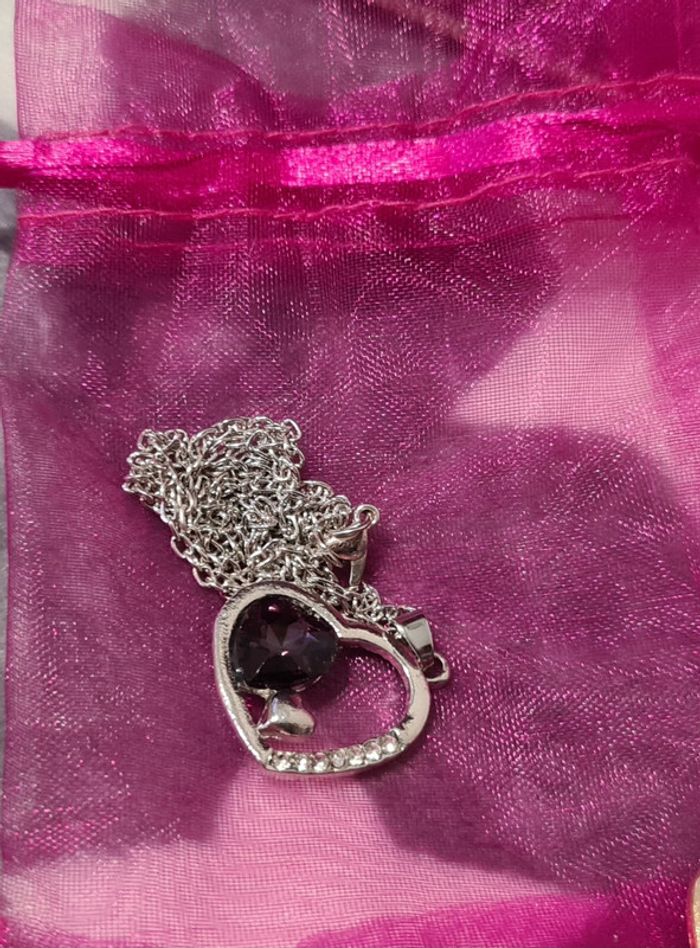 Joli Lot à fleurs aux tons mauves - photo numéro 3