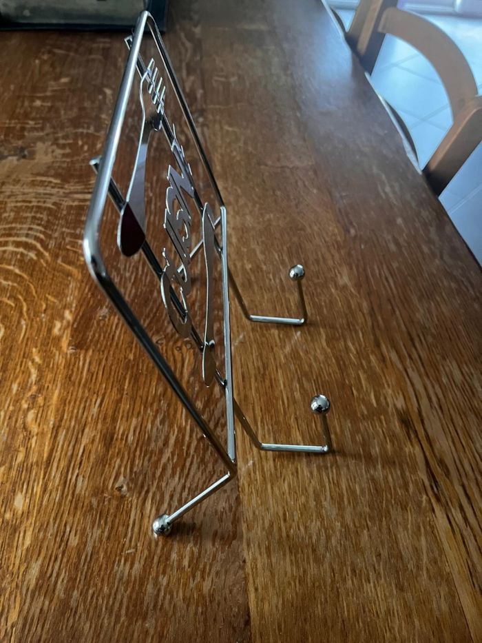 Lutrin / Support de livre en acier - photo numéro 2