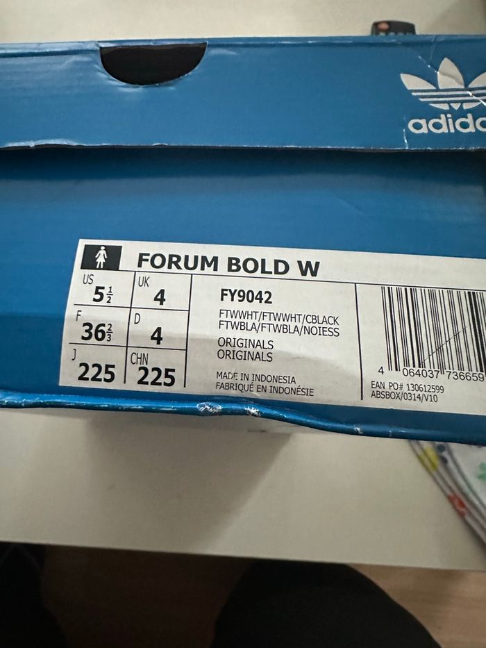 Adidas Fórum Bold W neuves - photo numéro 5