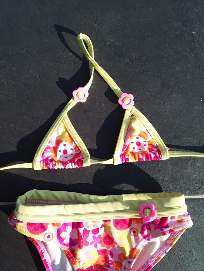 Joli maillot de bain fleuri fille 4 ans Orchestra - photo numéro 4