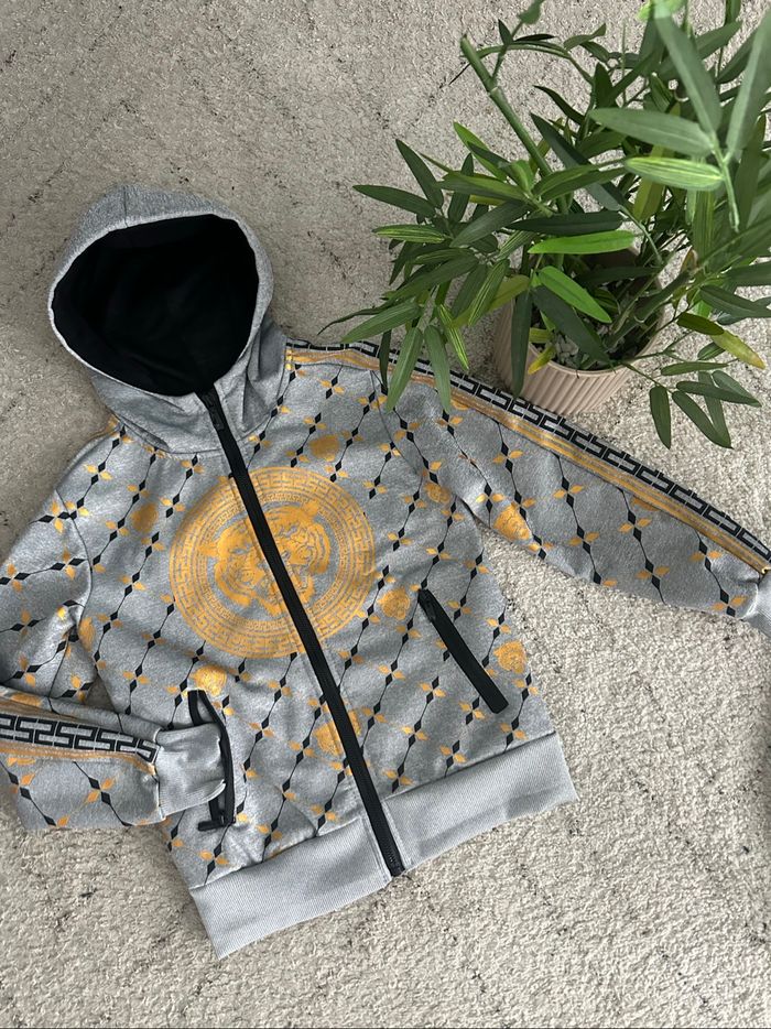 Gilet sweat à capuche