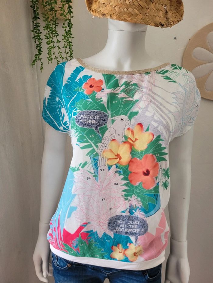 T shirt perroquet