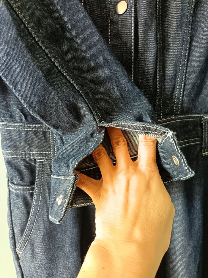 Combinaison jeans taille 34 - photo numéro 6