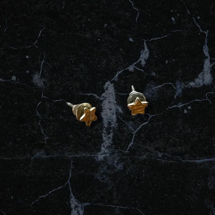 🌟 Boucles d'oreilles étoile dorées 🌟