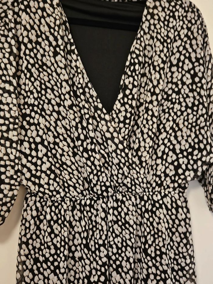 Robe leopard cache coeur en voile Etam - photo numéro 6