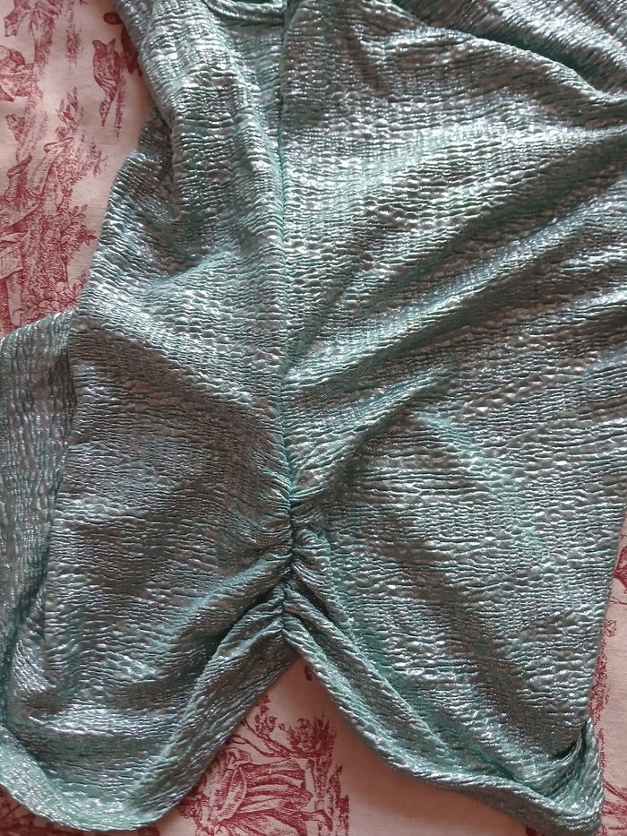 Débardeur vert clair pailleté Morgan - photo numéro 4