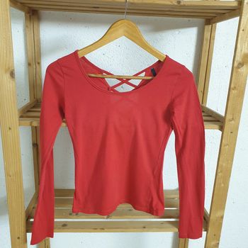 t shirt cintré manches longues taille S