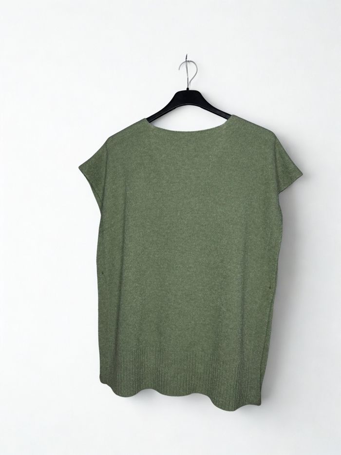 Pull sans manches grande taille - photo numéro 4