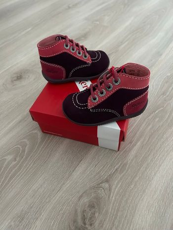 Kickers violet rose 20