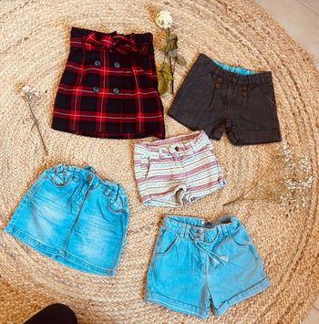 Lot shorts et jupes