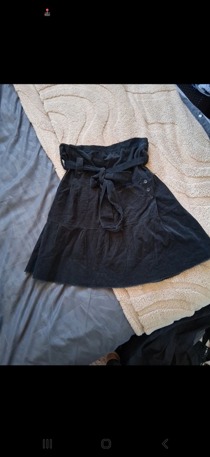 Jupe velours côtelé comptoirs des cotonniers