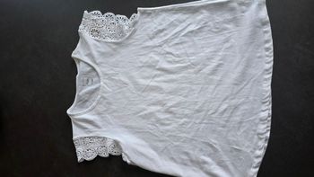 tee shirt dentelle neuf