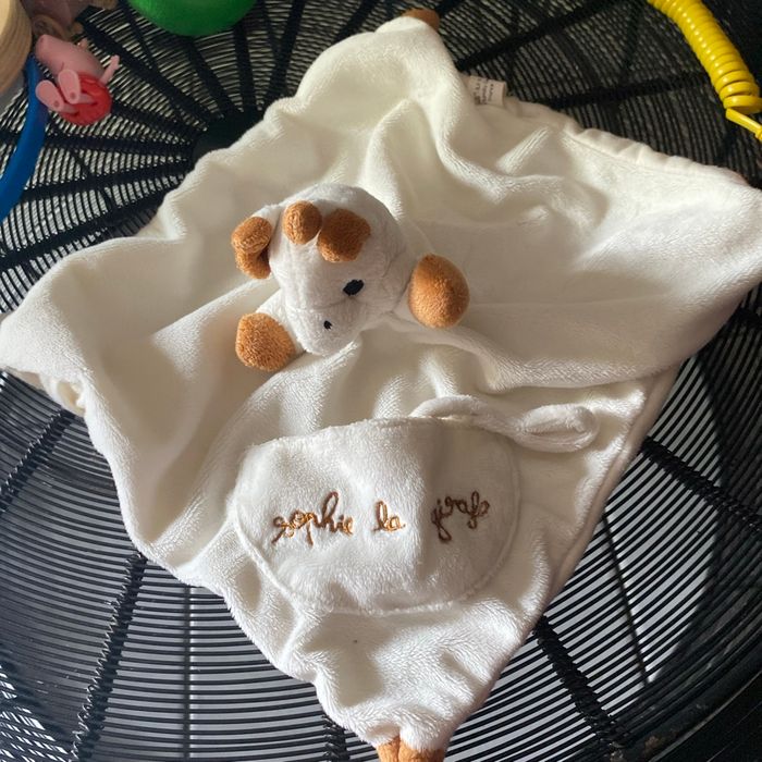 Doudou plat Sophie la giraphe