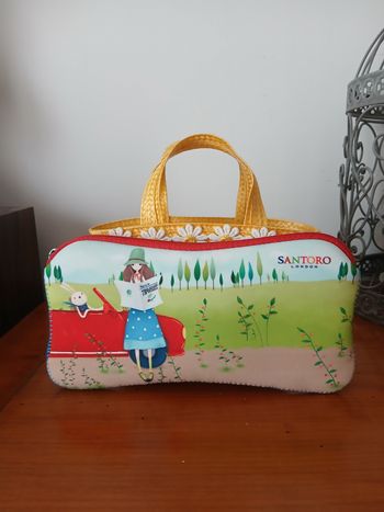 Neuf/Santoro London: Trousse plate zippée en néoprène