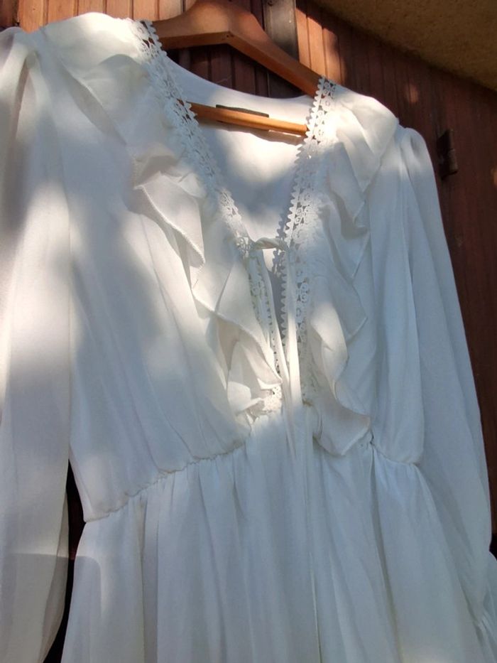 Robe blanche ChicMe taille S - photo numéro 2