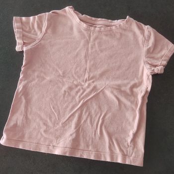 Tee shirt rose taille 4 ans