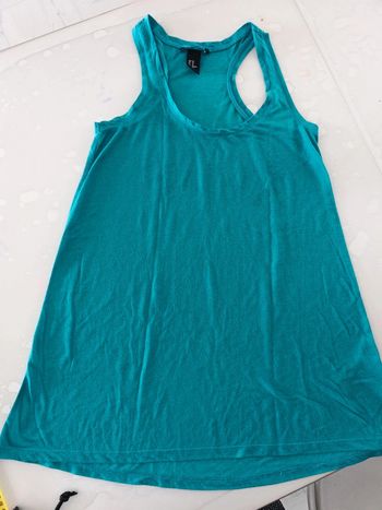 Haut long vert H&M XS